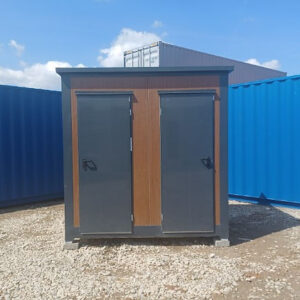 Contentor Sanitário Duplo com 2 Cabinas